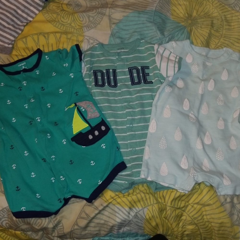 Carter's/jumping beans rompers